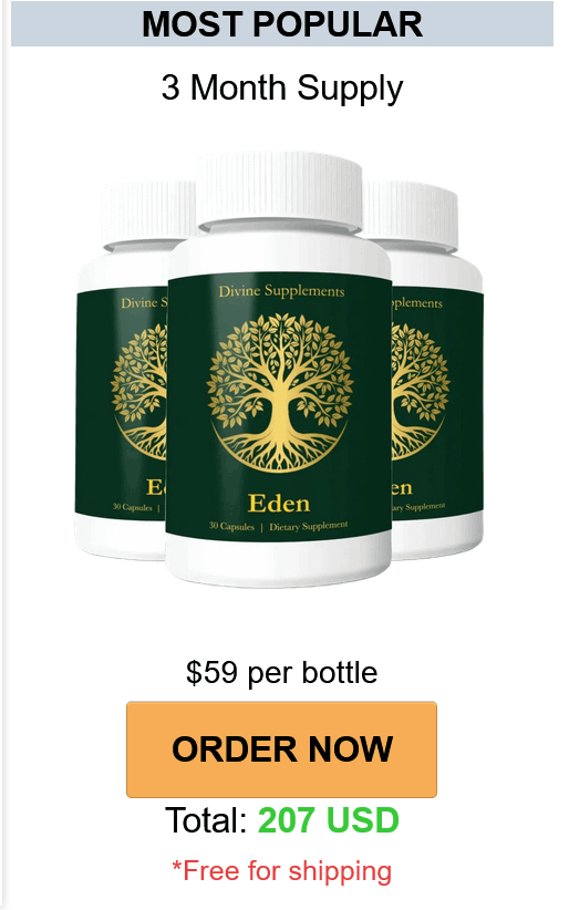 Eden MD Plus-3-bottle - order-now-( Ninety Days Supply) - image